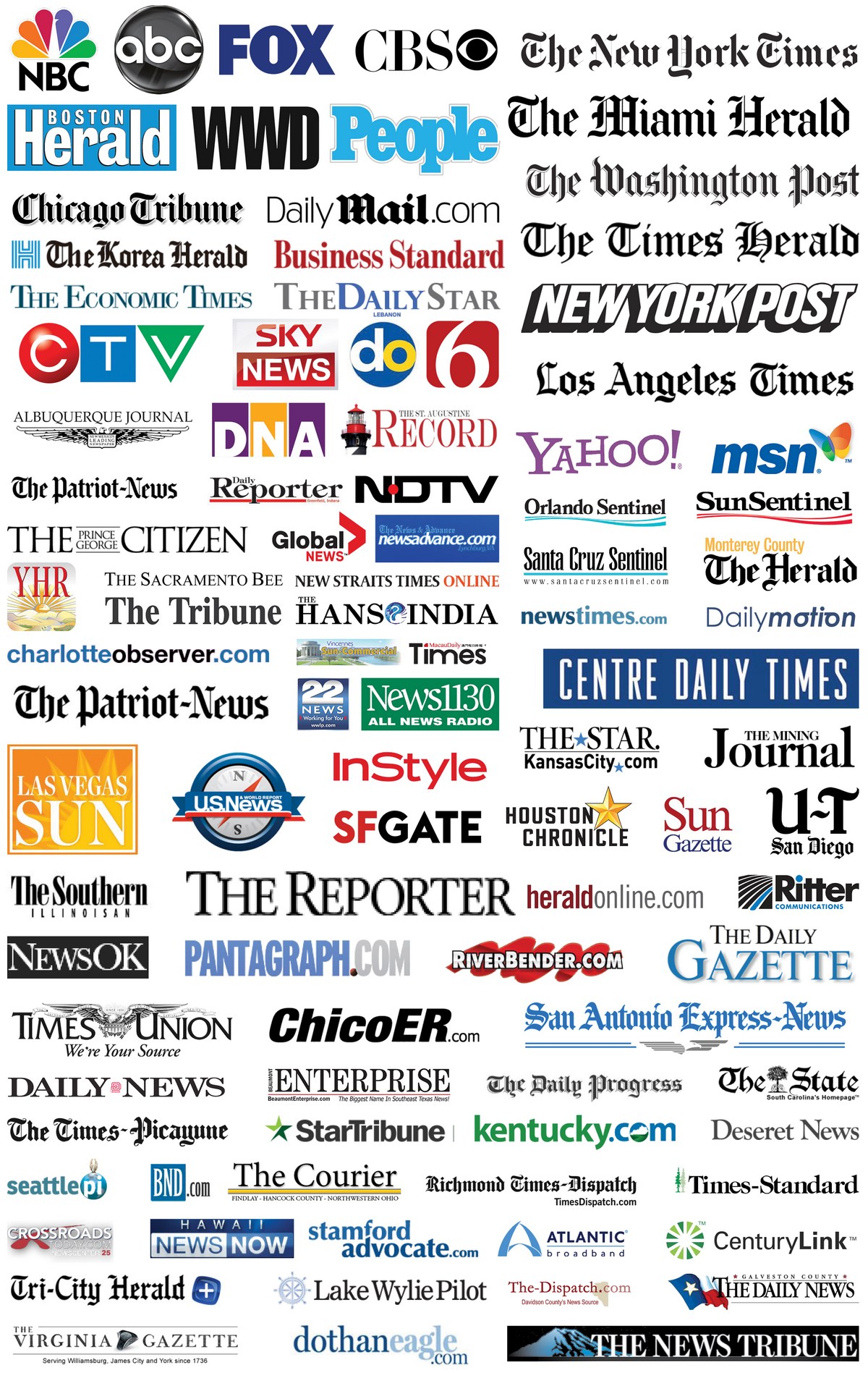 Logos of press companies that have featured Palm Beach Modern Auctions: NBC, ABC, FOX, CBS, The New York Times, Boston Herald, WWD, People, The Miami Herald, Chicago Tribune, DailyMail.com, The Washington Post, The Times Herald, The Korea Herald, Business Standard, The Economic Times, The Daily Star, New York Post, CTV SKY NEWS, DO, 6, Los Angeles Times, Albuquerque Journal, DNA, The St. Augustine Record, Yahoo!, MSN, The Patriot News, Daily Reporter, NDTV, Orlando Sentinel, Sunsentinel, The Prince George Citizen, Global News, The News & Advance Newsadvance.com (Linchburg, VA), Santa Cruz Sentinel (santacruzsentinel.com), Monterey Count The Herald, YHR, The Sacramento Bee, The Tribune, New Straits Times Online, The Hands India, newstimes.com, Dailymotion, charlotteobserver.com, Vincennes Sun-Commercial, MacauDaily Times, Centre Daily Times, The Patriot-News, 22 News Working fo rYou, wwlp.com, News 1130 All News Radio, The Star. (KansasCity.com), The Mining Journal, Las Vegas Sun, U.S. News & World Report, InStyle, SFGATE, Houston Chronicle, Sun Gazette, U~T SandDiego, The Southern Illinoisan, The Reporter, Heraldonline.com, Ritter Communications, NewsOK, Pantagraph.com, RiverBender.Com, The Daily Gazette, Times Union: We're Your Source, ChicoER.com, San Antonio Express-News, Daily News, Beumont Enterprise: The Biggest Name in Southeast Texas News!, The Daily Progress, The State: South Carolina's Homepage, The Tines~Picayune, StarTribune, Kentucky.com, Deseret News, Seattle Pi, BND.com, The Courier: Findlay - Hancock County - NorthWestern Ohio, Richmond Times-Dispatch: TimeDispatch.com, Times-Standard, CrossroadsToday.com Newscenter 25, Hawaii News Now, Stamfordadvocate.com, Atlantic Broadband, CenturyLink, Tri-City Herald +, Lake Wylie Pilot, The-Dispatch.com: Davidson County's News Source, Galveston County: The Daily News, The Virginia Gazette, Dothaneagle.com, The News tribune