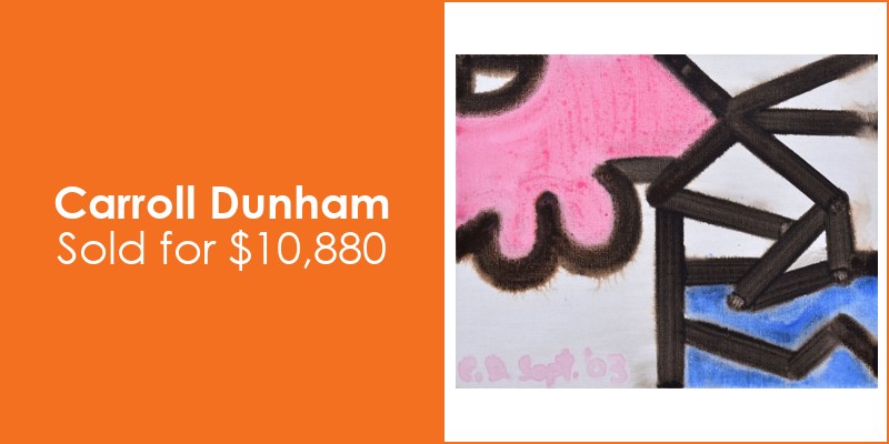 Palm Beach Modern Auctions Carroll Dunham $10,880