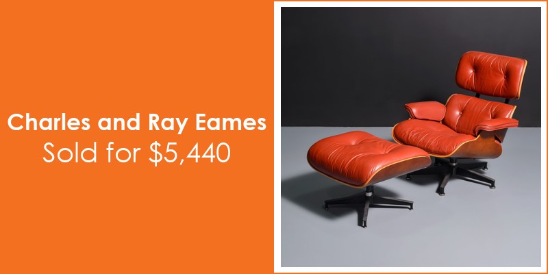 Palm Beach Modern Auctions Charles and Ray Eames $5,440