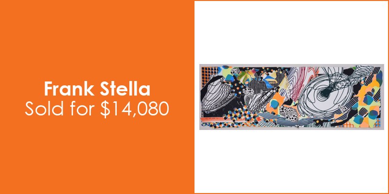Palm Beach Modern Auctions Frank Stella $14,080