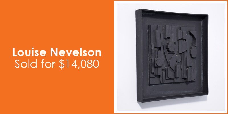 Palm Beach Modern Auctions Louise Nevelson $14,080
