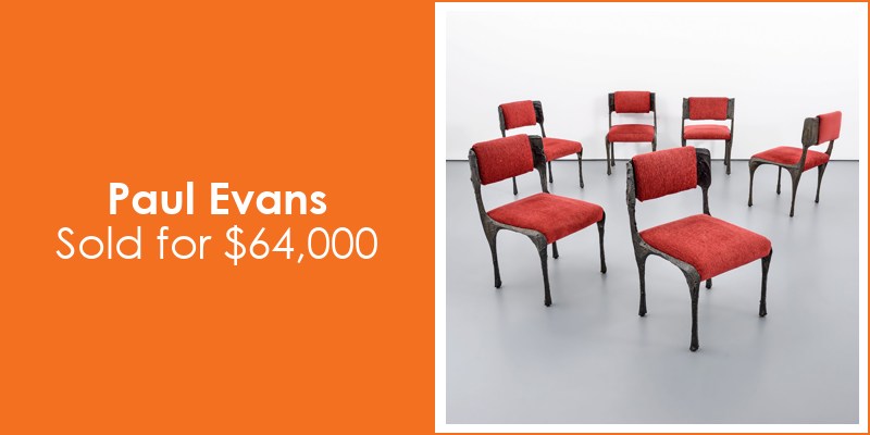 Palm Beach Modern Auctions Paul Evans $64,000