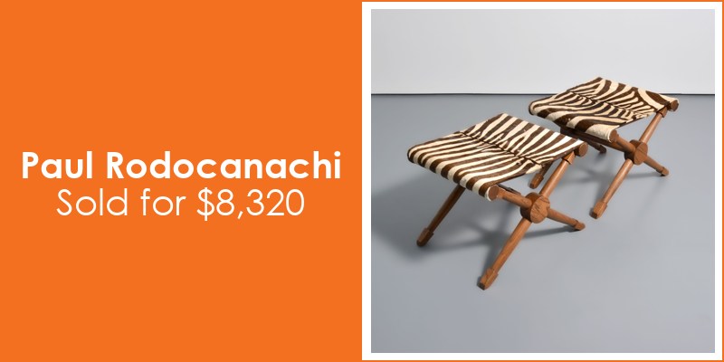 Palm Beach Modern Auctions Paul Rodocanachi $8,320