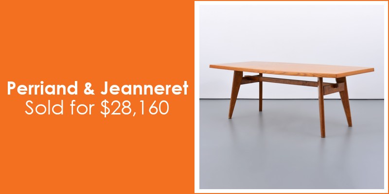 Palm Beach Modern Auctions Perriand & Jeanneret $28,160
