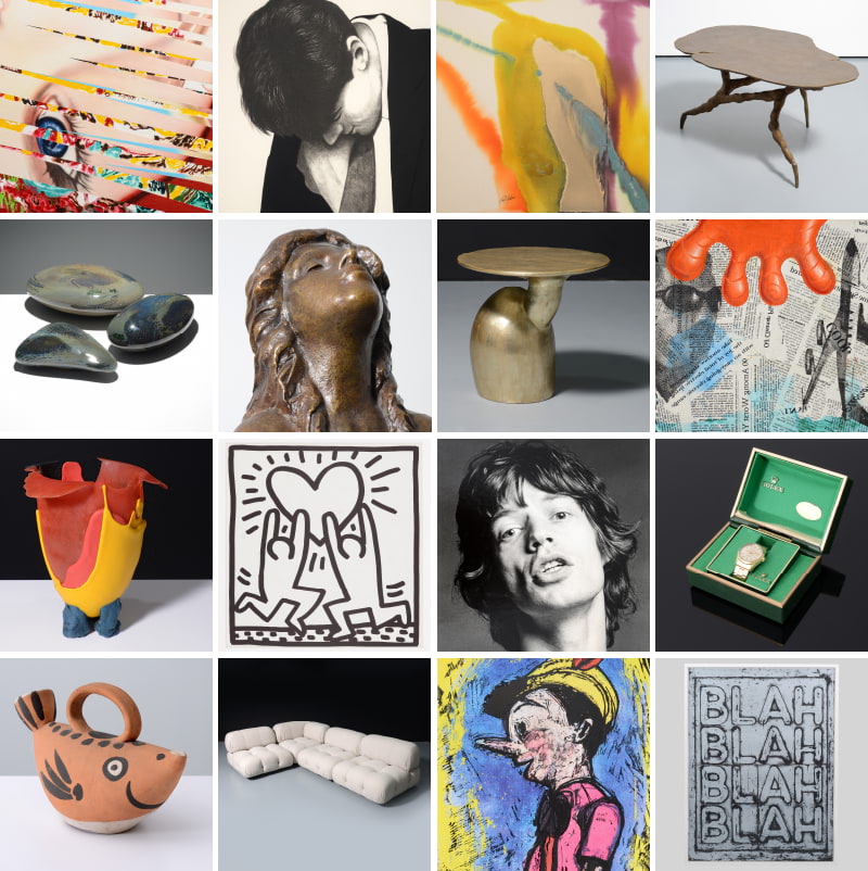 A selection of art and design items featured in our upcoming May 24 auction.