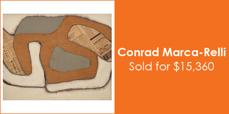 Palm Beach Modern Auctions Conrad Marca-Relli $15,360