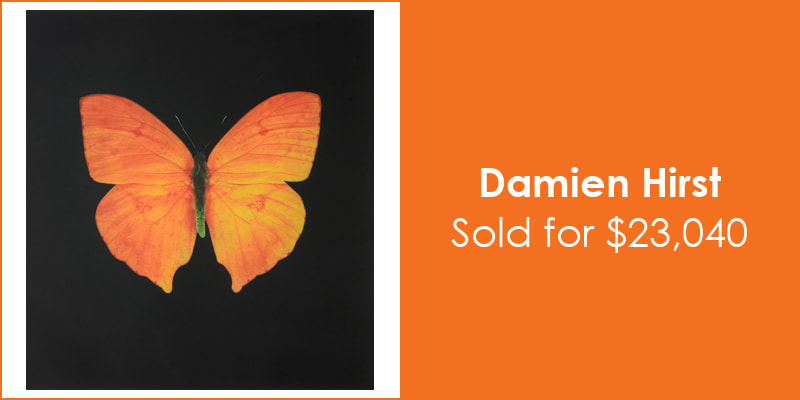 Palm Beach Modern Auctions Damien Hirst $23,040