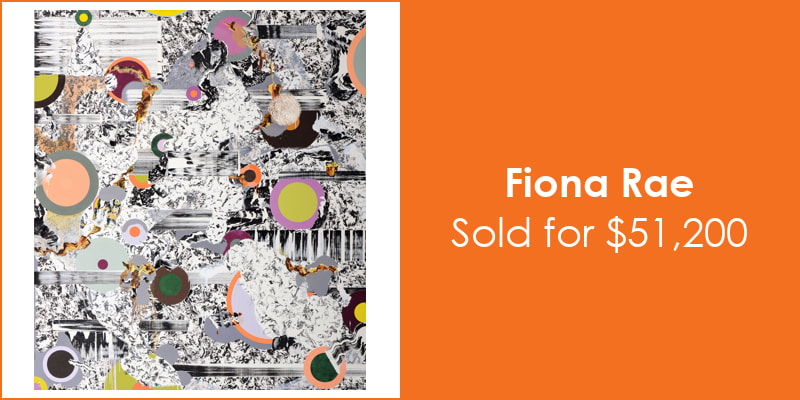 Palm Beach Modern Auctions Fiona Rae $51,200