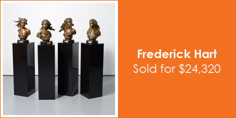 Palm Beach Modern Auctions Frederick Hart $24,320