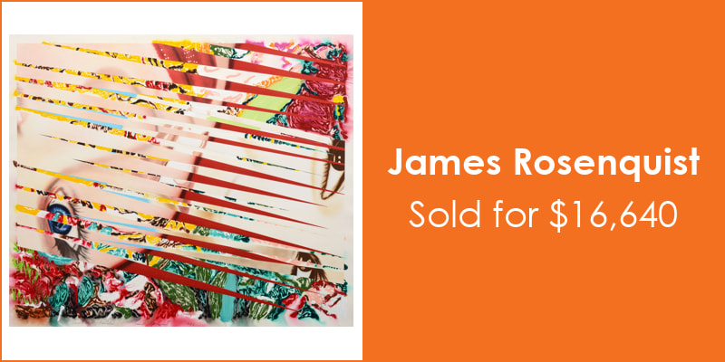 Palm Beach Modern Auctions James Rosenquist $16,640