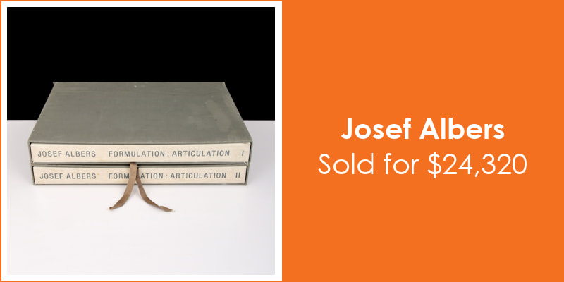 Palm Beach Modern Auctions Josef Albers $24,320