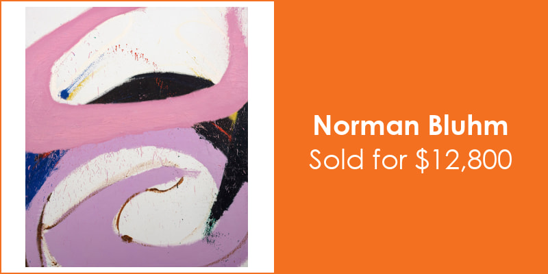 Palm Beach Modern Auctions Norman Bluhm $12,800