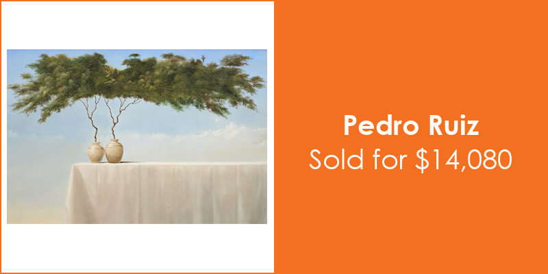 Palm Beach Modern Auctions Pedro Ruiz $14,080