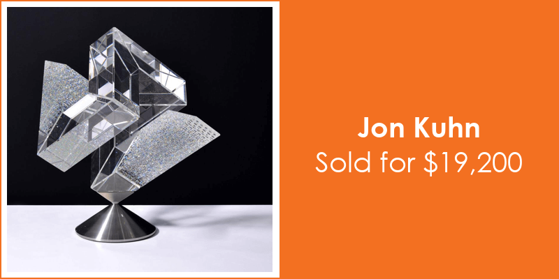 Palm Beach Modern Auctions Large Jon Kuhn Kinetic , Spinning Sculpture, 18H - Sold for $19,200 on 05-18-2024 (Lot 341)