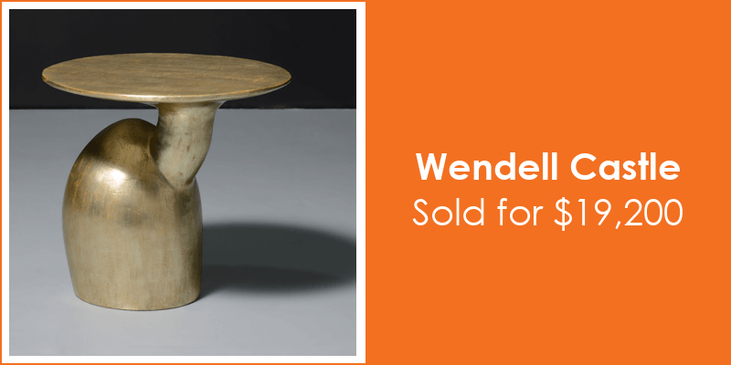 Palm Beach Modern Auctions Wendell Castle PROMISES Bronze Occasional Table, Limited Edition - Sold for $19,200 on 05-24-2025 (Lot 89)