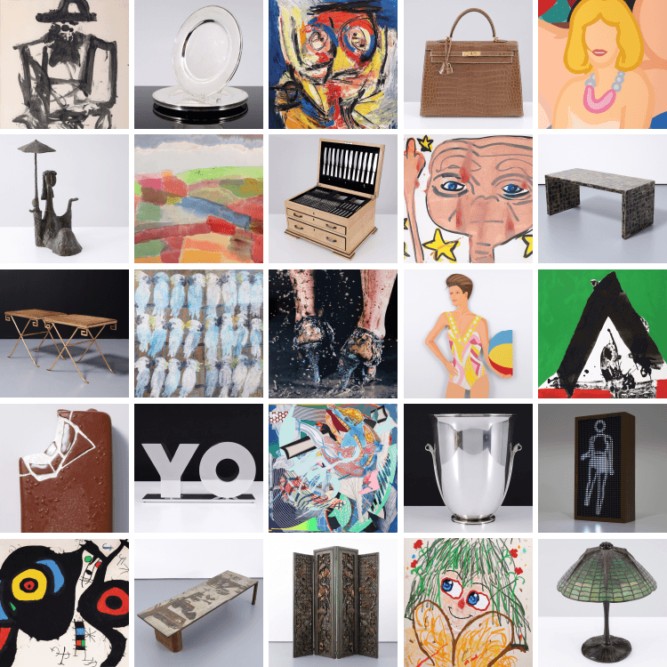 A preview of upcoming auction lots.